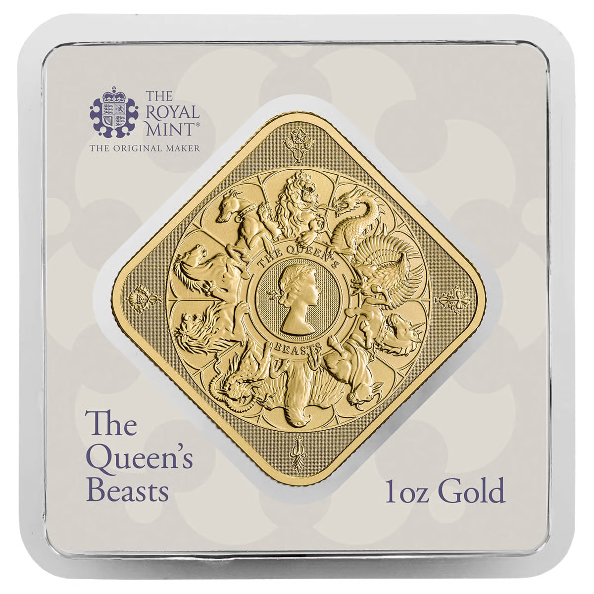 The Queens Beasts Completer 1oz Gold Bar