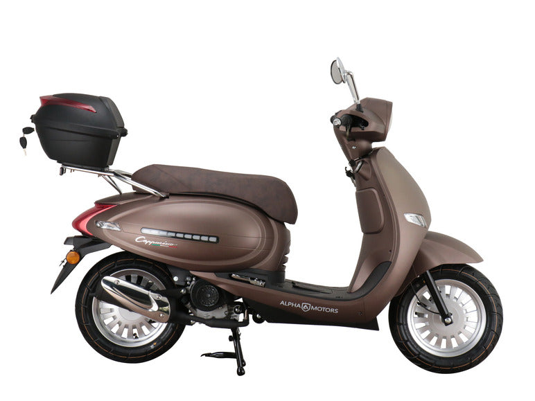 Alpha Motors Motorroller Cappucino 125 ccm 85 km/h EURO 5 inkl. Topcase