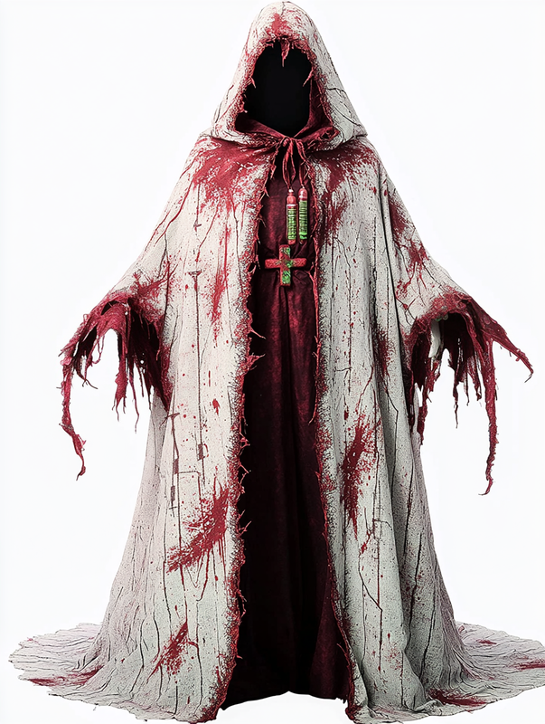 Halloween exaggerated design cape 8adc