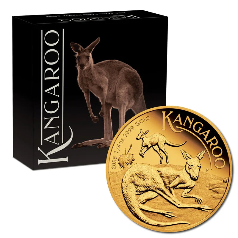 2025 Australian Kangaroo 1 oz Gold Nugget Bullion Coin