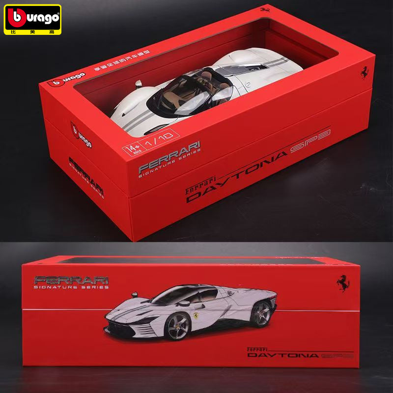 Fine limited edition 1:18 SP3 499P simulation alloy sports car model