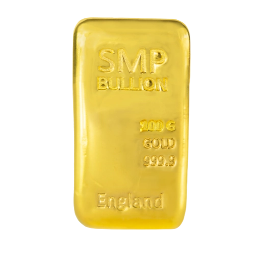 SMP 100 g Gold Cast Bar
