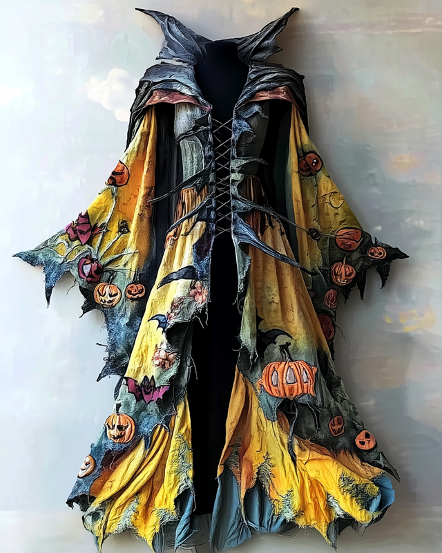 Women's Halloween Cape Coat b90d