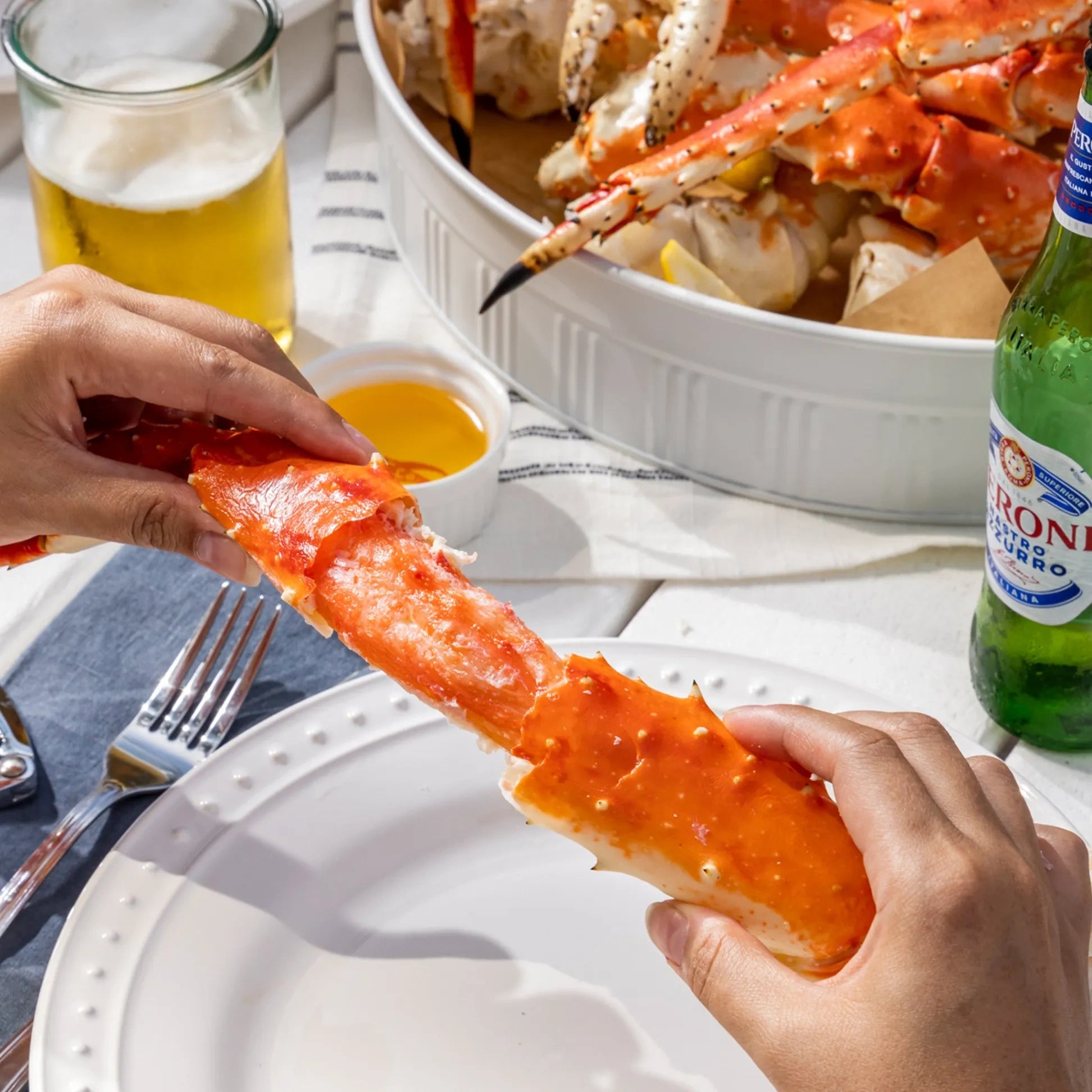 Whole Red King CrabToday only, full crab for only $35