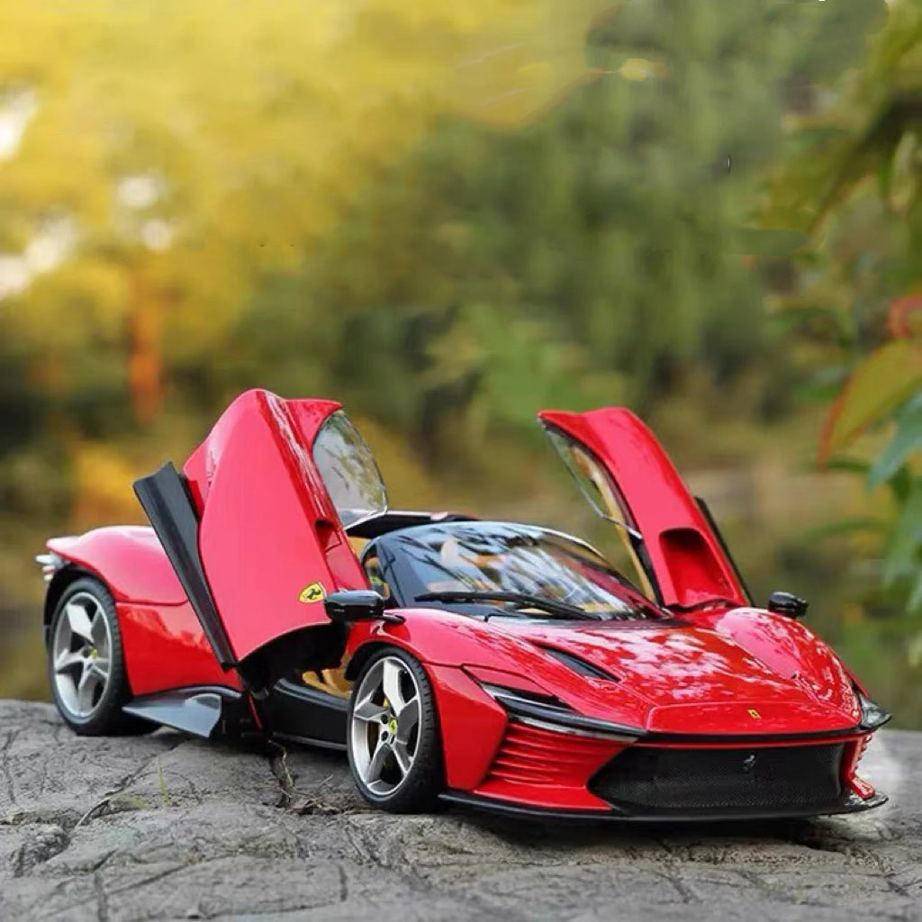Fine limited edition 1:18 SP3 499P simulation alloy sports car model
