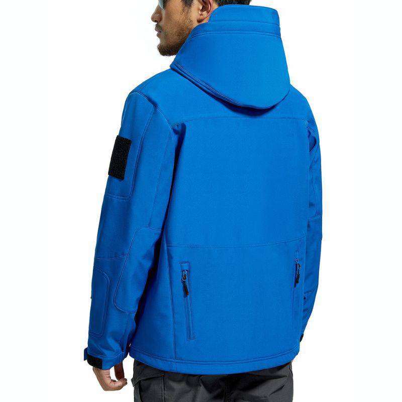 SHARKSKIN Men’s Warm Waterproof Softshell Tactical Hiking Jacket