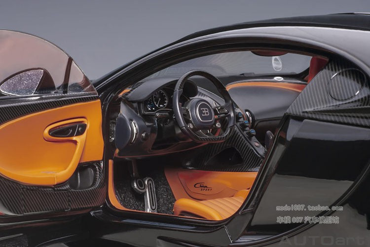 1:18 Limited Edition Bugatti Chiron Track Edition Alloy Car Model Collection