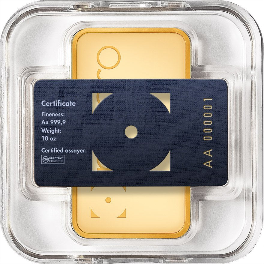 Gold bar 10 oz - philoro
