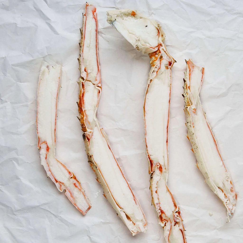 100% Wild King Crab - Probably the largest you've ever seen.