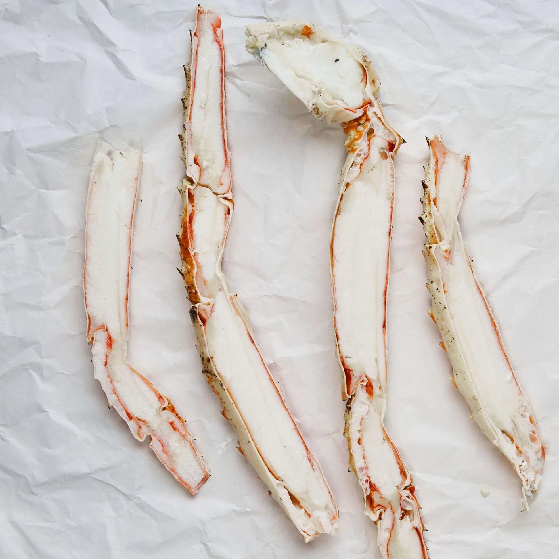 100% Wild King Crab - Probably the largest you've ever seen.