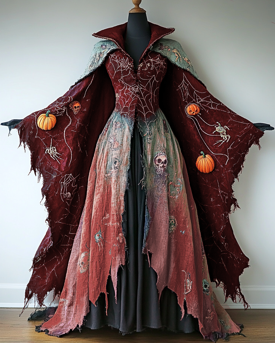 Halloween Cosplay Halloween Cape Coat 12ef