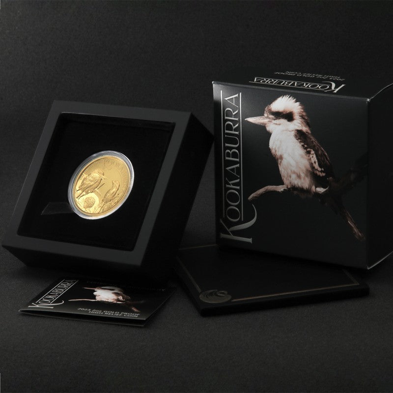 Australian Kookaburra 2023 5oz Gold Proof High Relief Coin