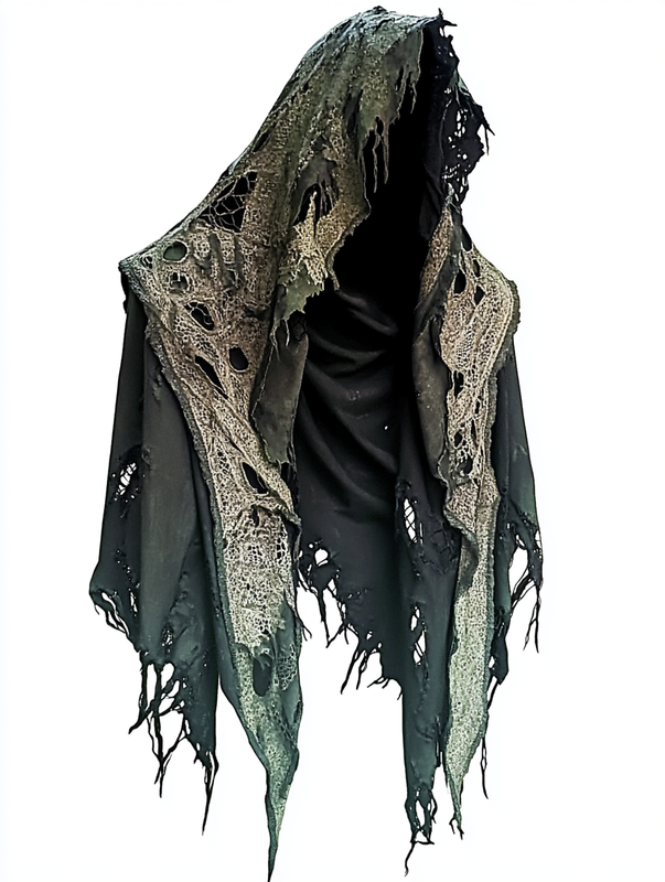 Men's Halloween autumn and winter hooded cloak jacket 7079