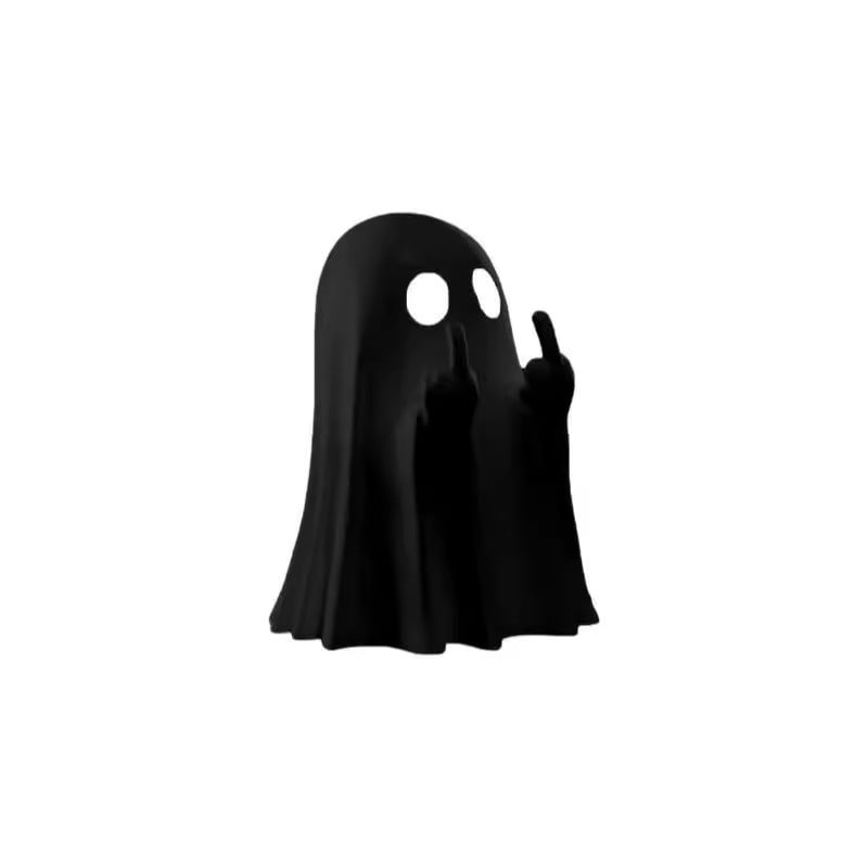 👻Unfriendly Ghost 3D Printed Middle finger  9ec2