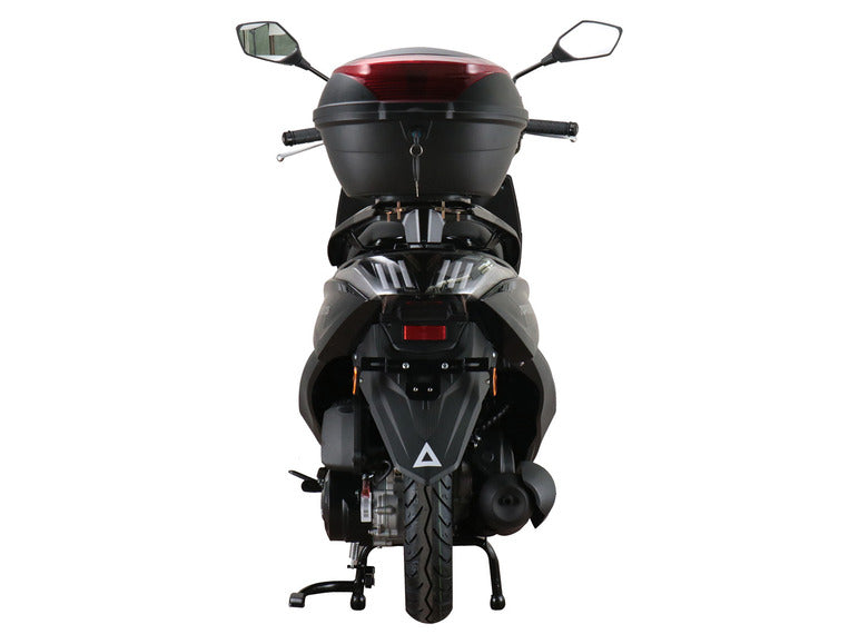 Alpha Motors Motorroller Topdrive 125 ccm 85 km/h EURO 5 schwarz inkl. Topcase