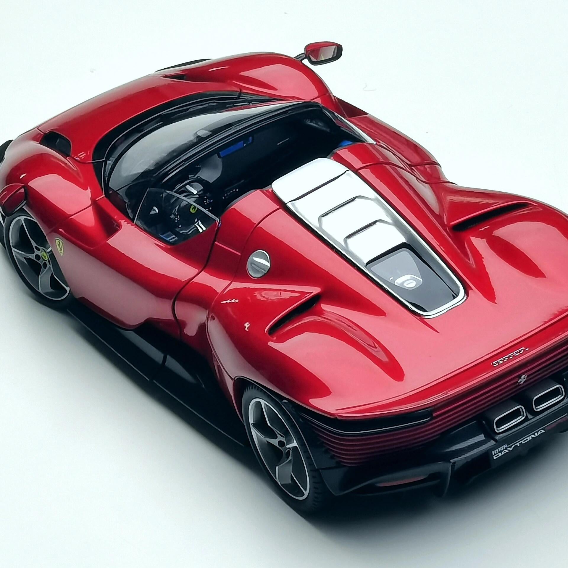 Fine limited edition 1:18 SP3 499P simulation alloy sports car model