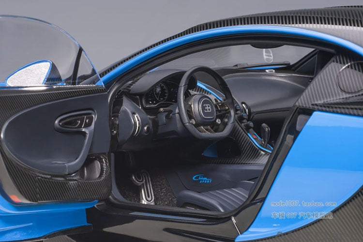 1:18 Limited Edition Bugatti Chiron Track Edition Alloy Car Model Collection