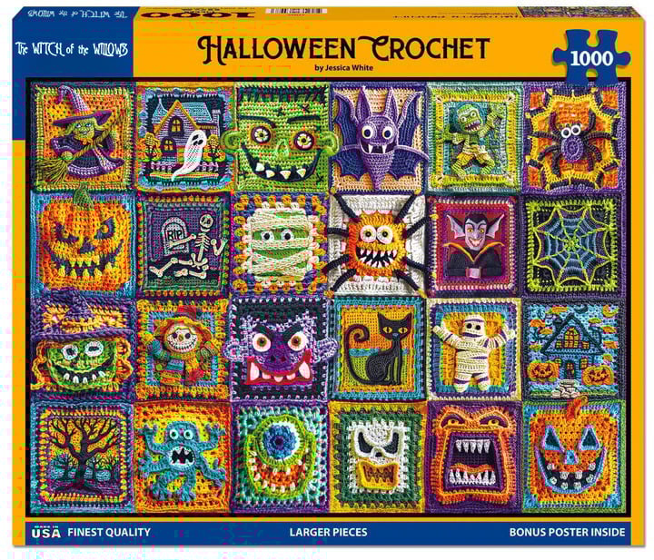 🔥Early Halloween Sale - Halloween Crochet Puzzle  2fc2