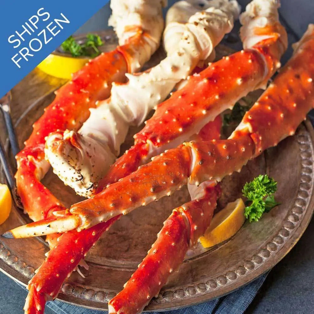 100% Wild King Crab - Probably the largest you've ever seen.