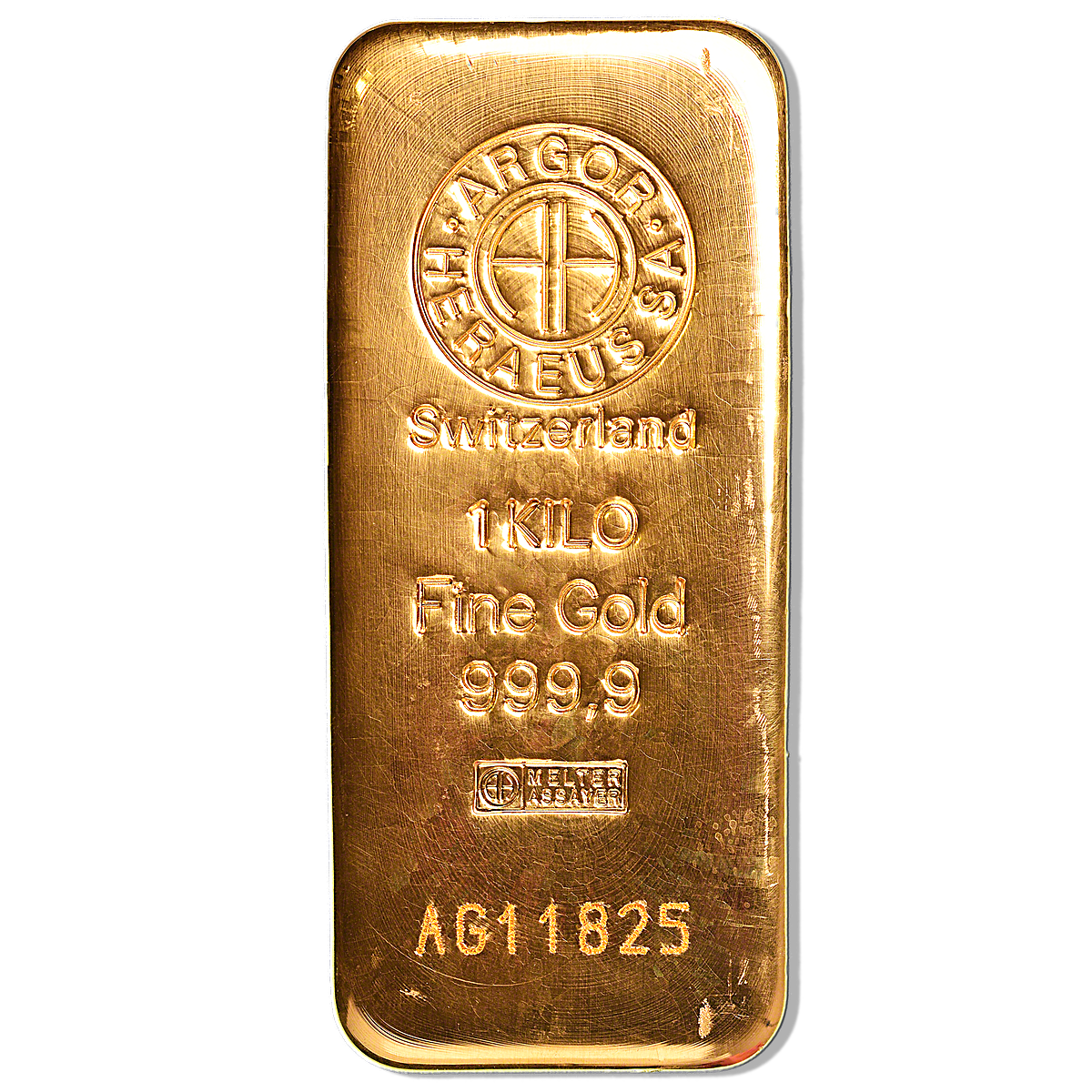 Argor Heraeus 1 Kilogram Gold Bar