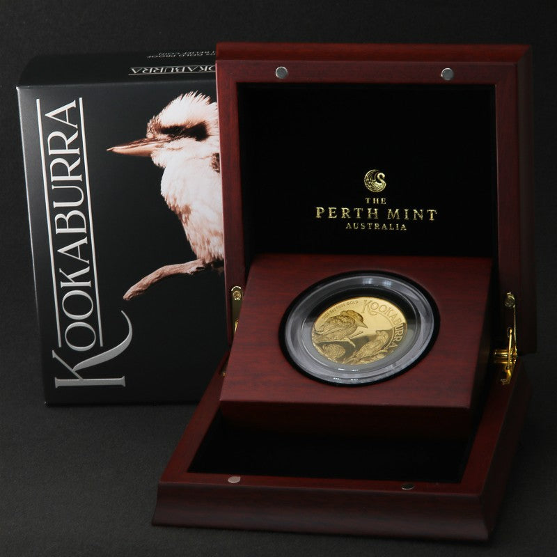 Australian Kookaburra 2023 5oz Gold Proof High Relief Coin
