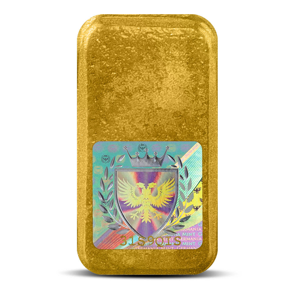 Germania Mint Gold Cast Bar 1oz