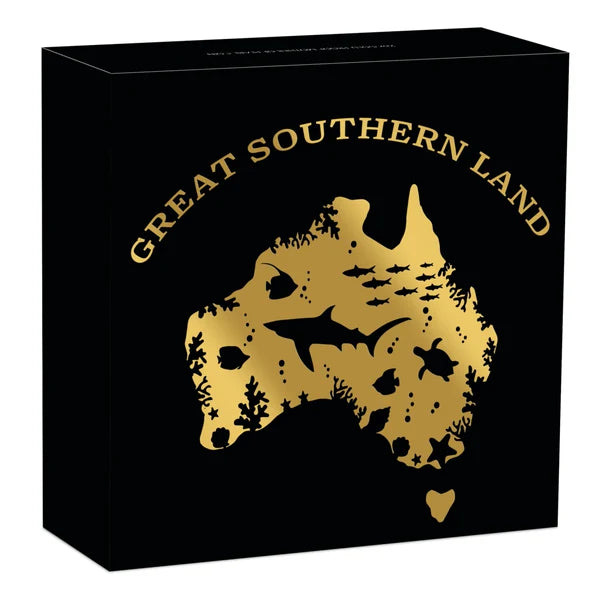 2024 Great Southern Land 2oz Gold Proof Coin with Mother of Pearl Insert