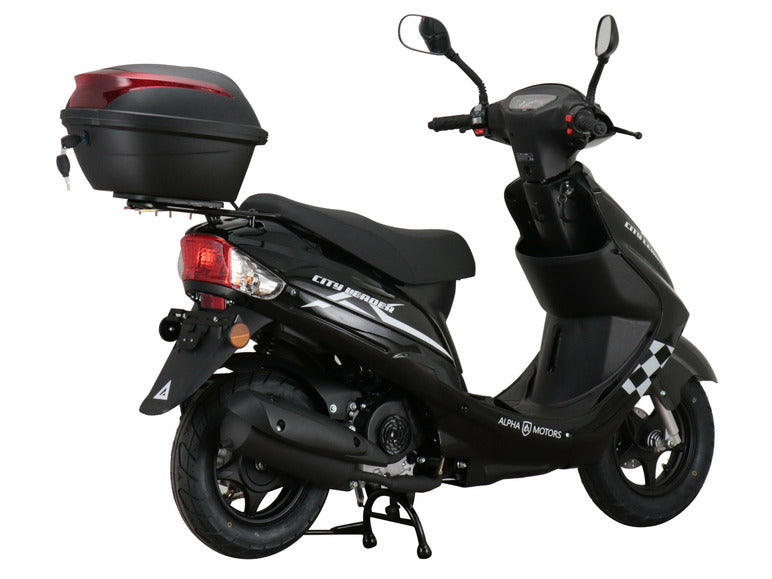 Alpha Motors Motorroller CityLeader 50 ccm EURO 5 inkl. Topcase