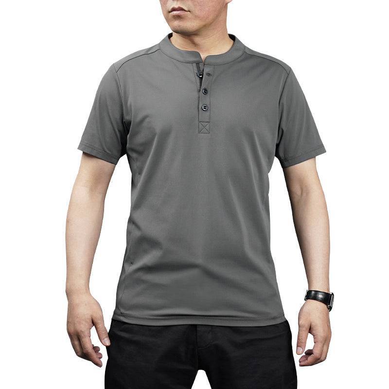 Henry Collar Coolpro Quick-Drying Tee