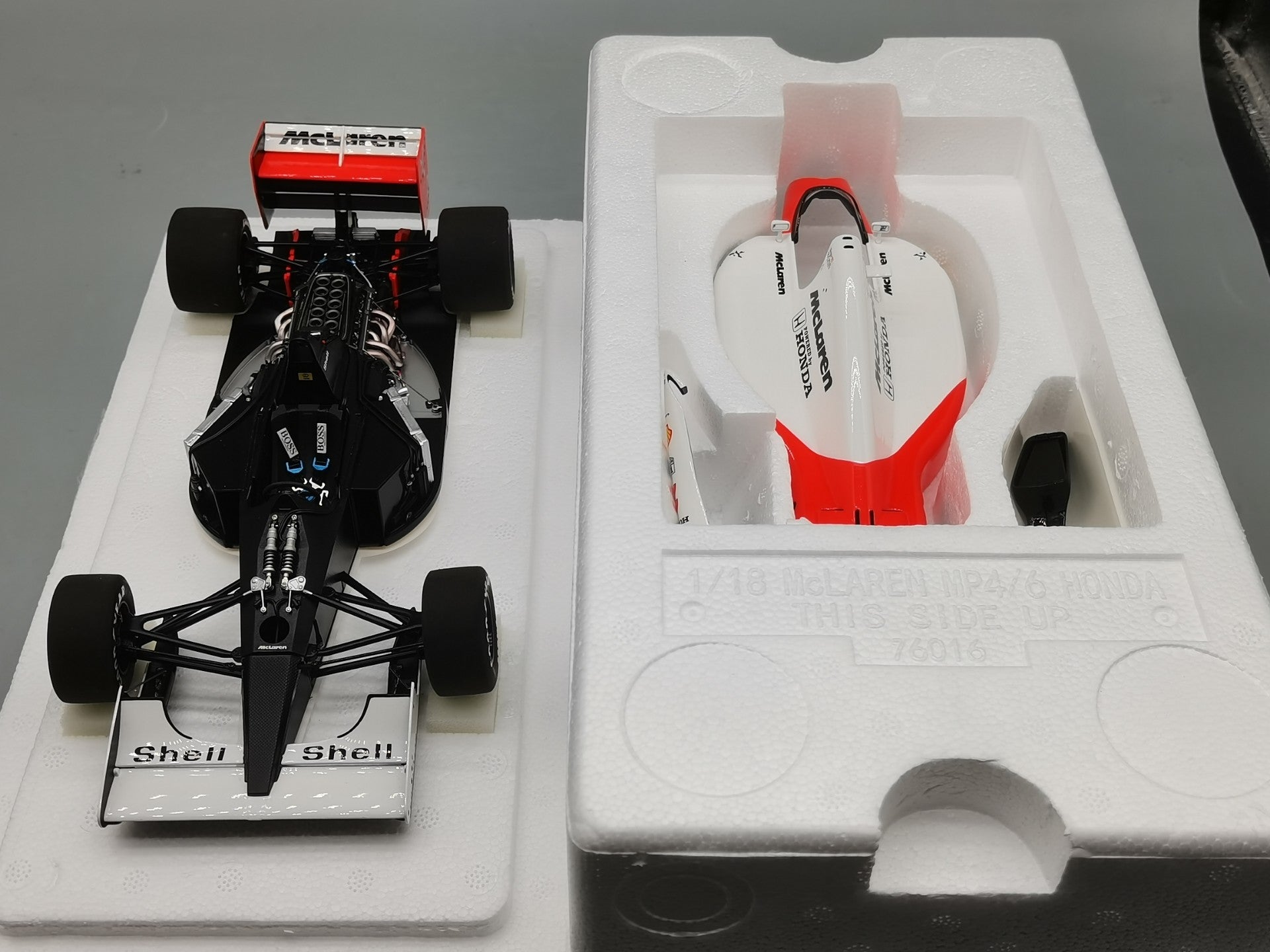 1:18 Honda McLaren F1 McLaren MP4/6 1991 Senna car model