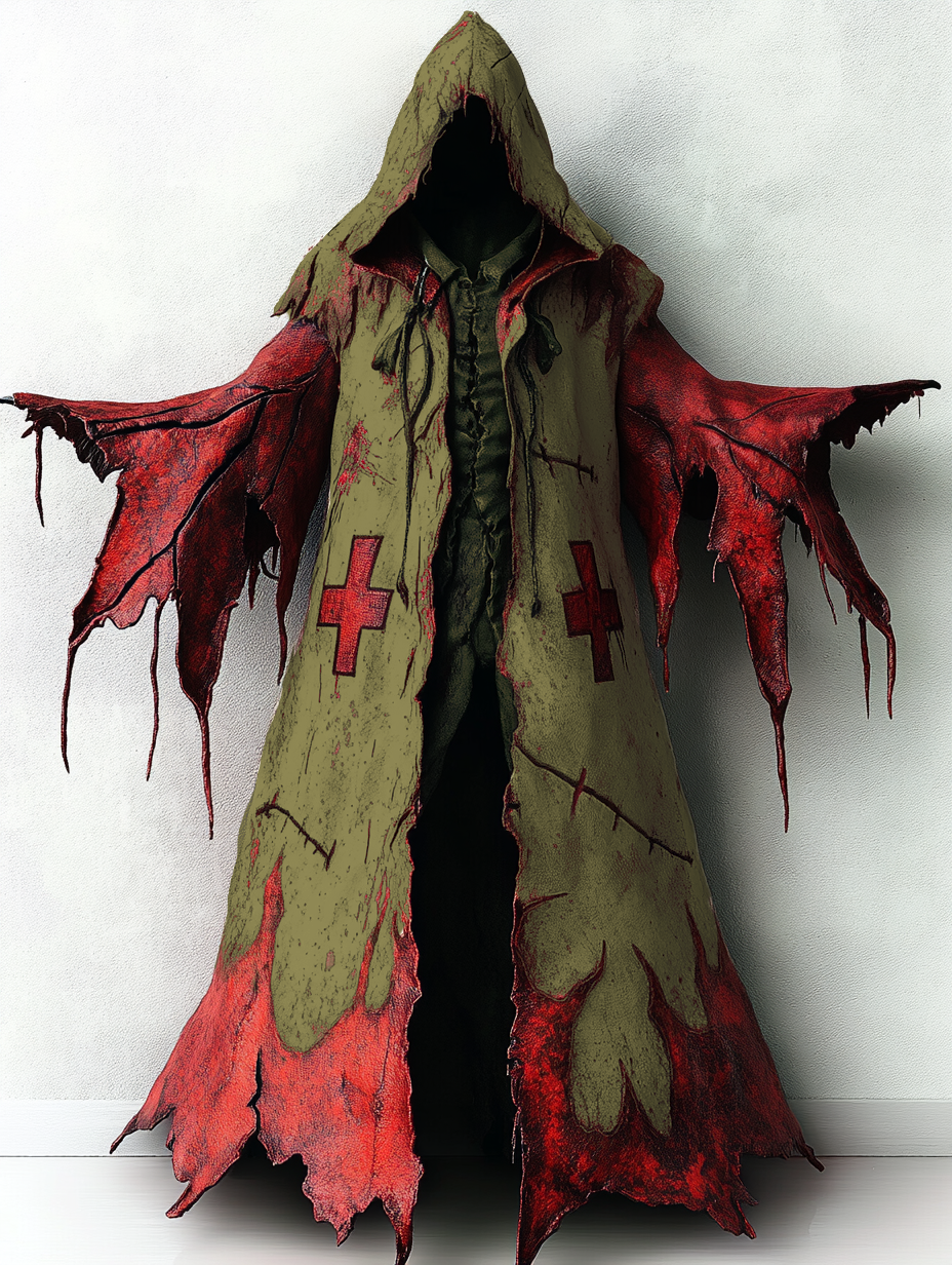 Halloween exaggerated design cape da47