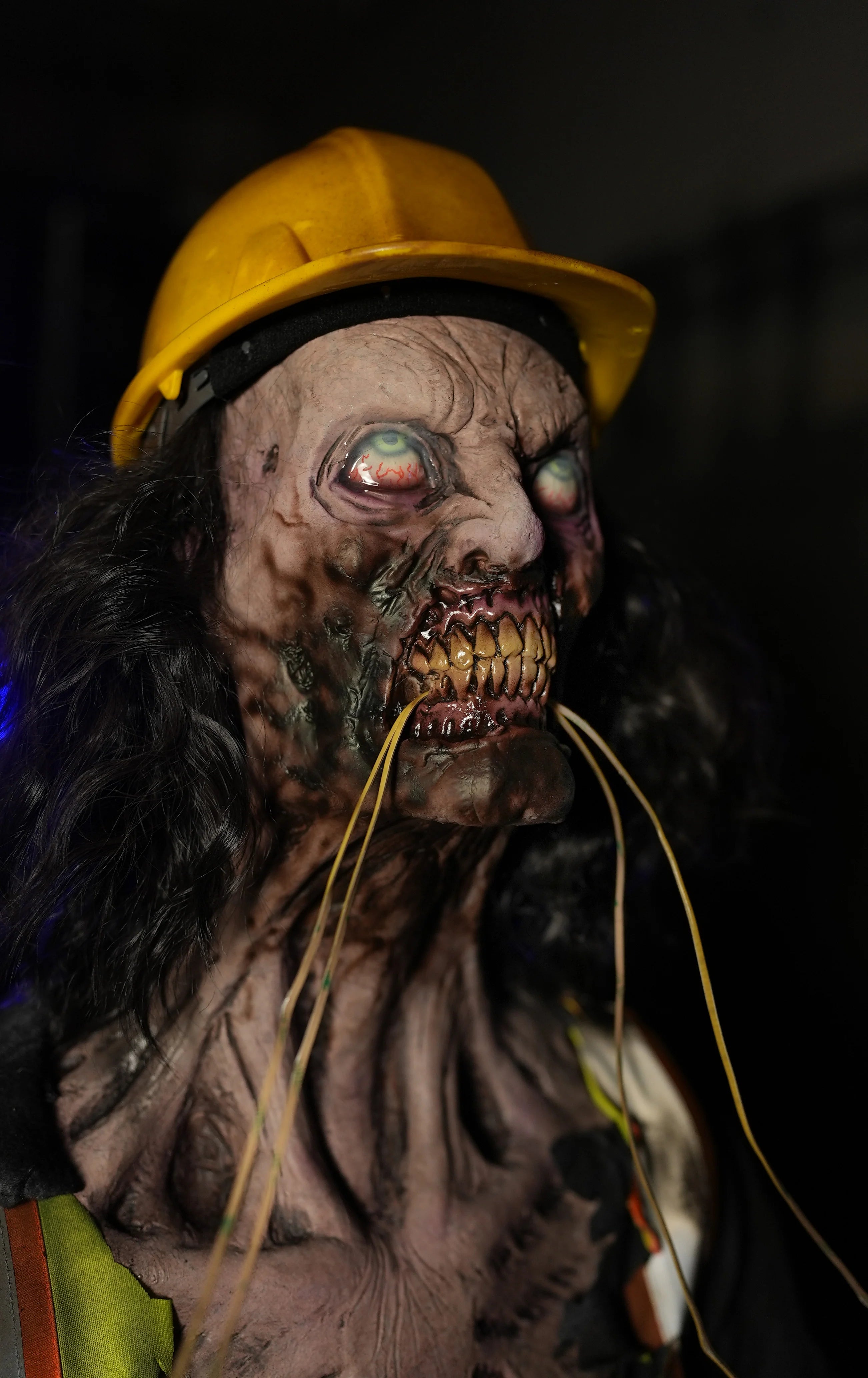 Electric Zombie Animated Halloween Prop