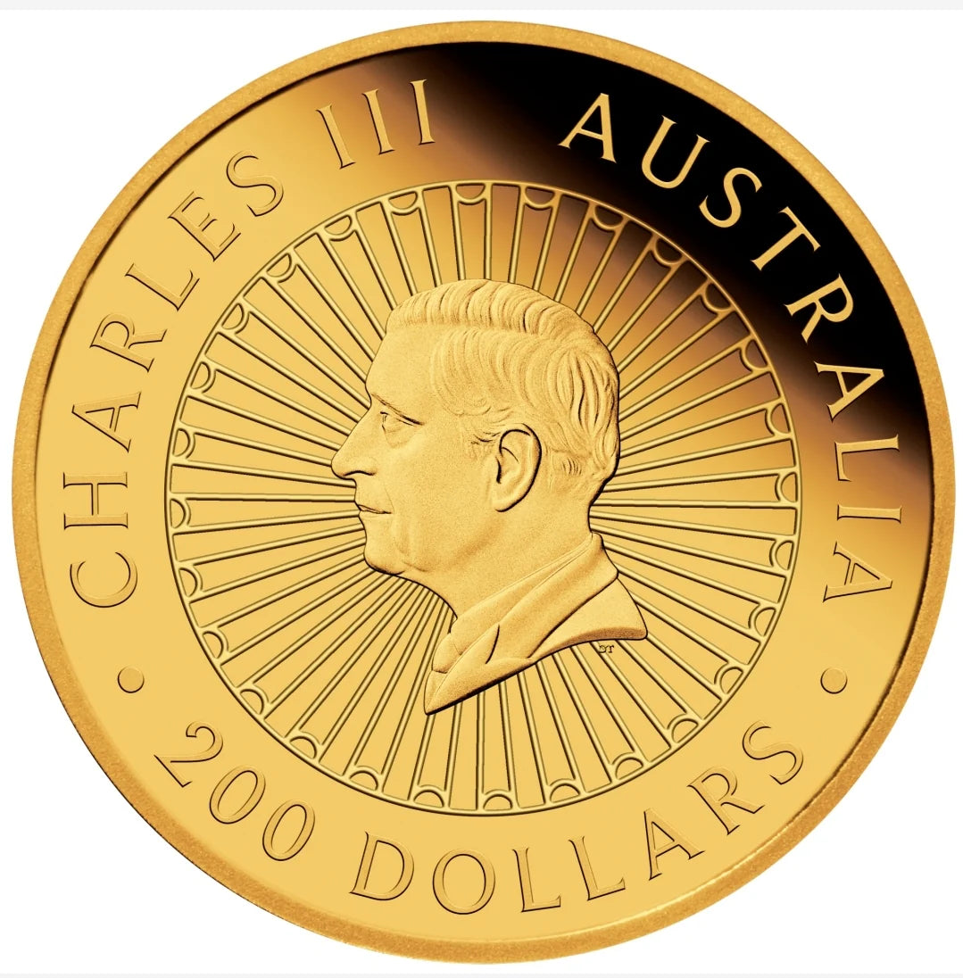2024 Great Southern Land 2oz Gold Proof Coin with Mother of Pearl Insert