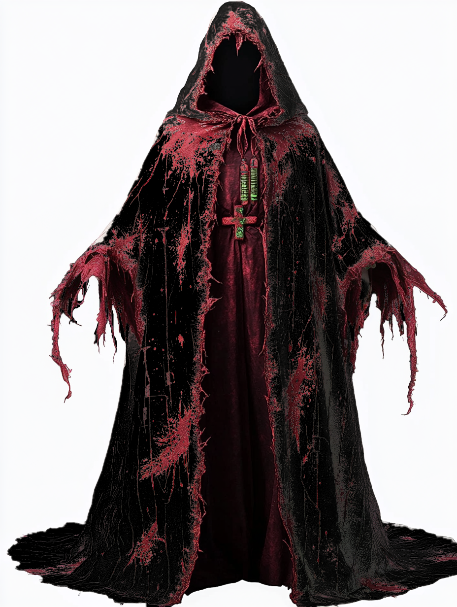 Halloween exaggerated design cape 8adc