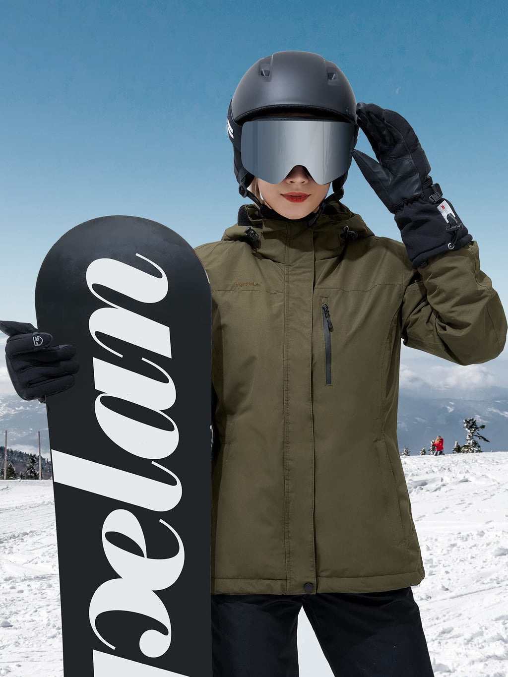 ETHEREAL Women's Waterproof Ski Snow Jacket