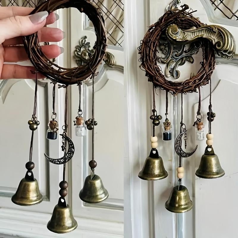 🔥On Sale🔥Witch Bell Hanging Decor  f93d