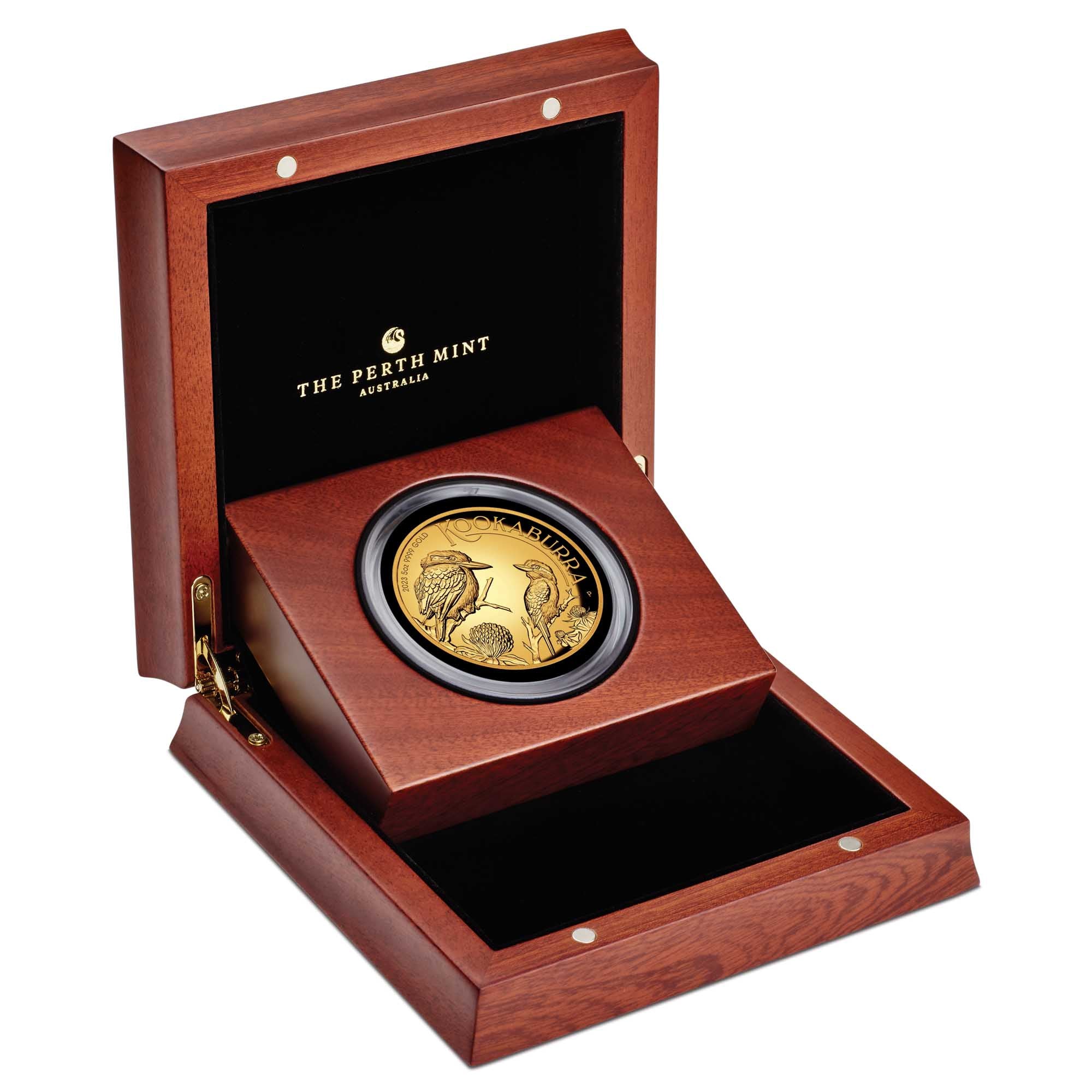 Australian Kookaburra 2023 5oz Gold Proof High Relief Coin
