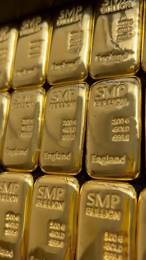 SMP 100 g Gold Cast Bar