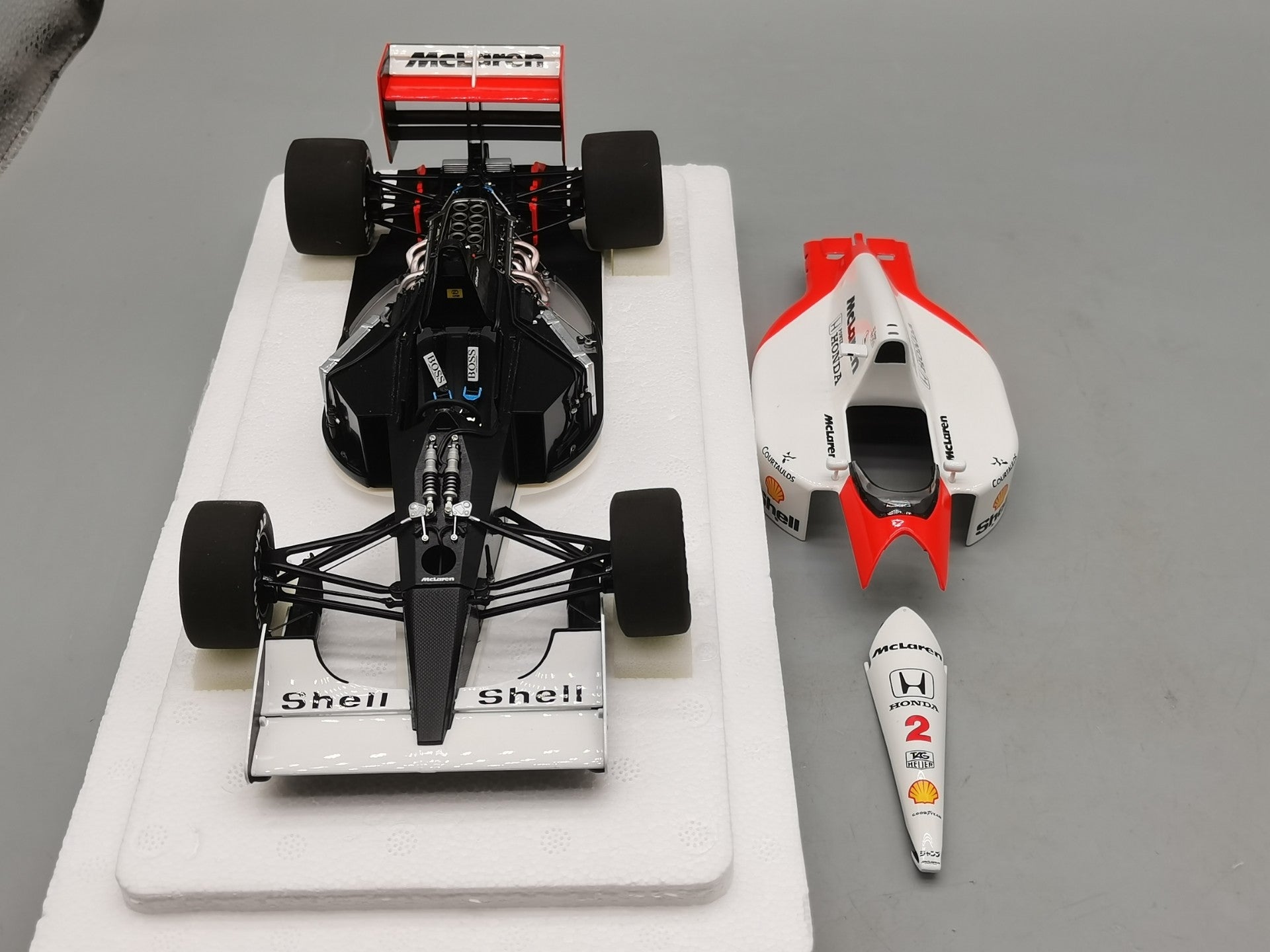 1:18 Honda McLaren F1 McLaren MP4/6 1991 Senna car model