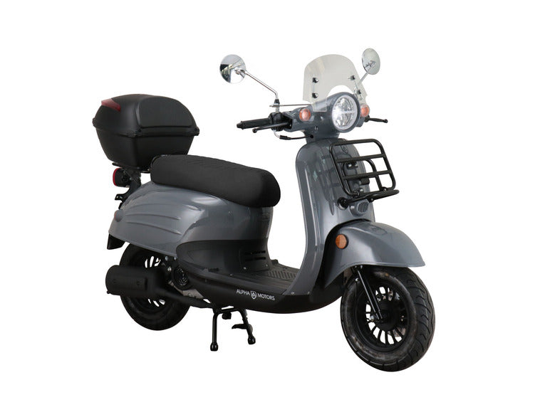 Alpha Motors Motorroller Adria 50 ccm EURO 5 inkl. Windschild und Topcase