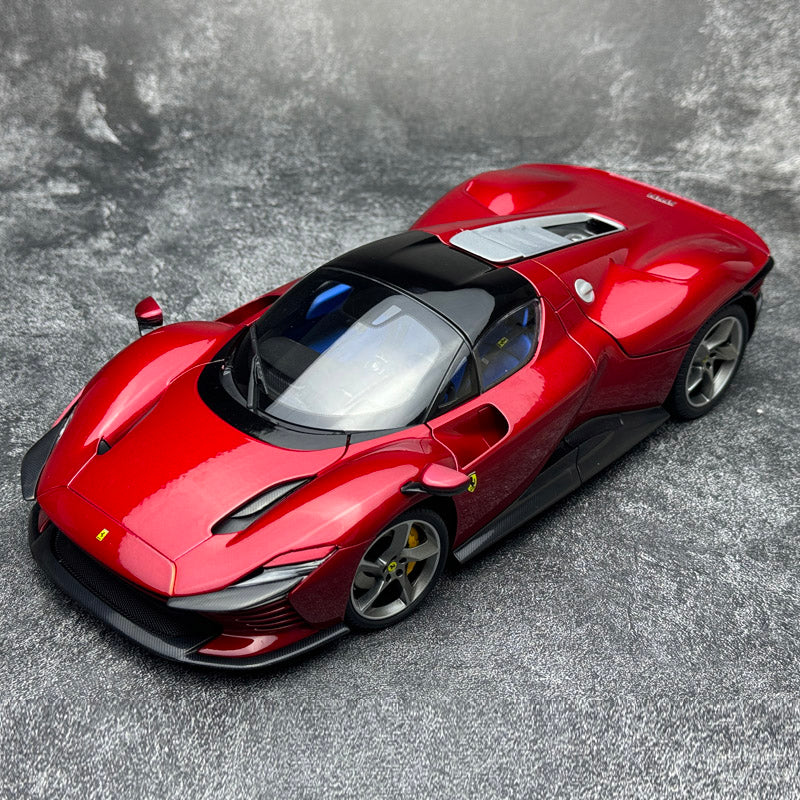 Fine limited edition 1:18 SP3 499P simulation alloy sports car model