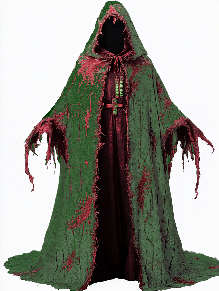 Halloween exaggerated design cape 8adc