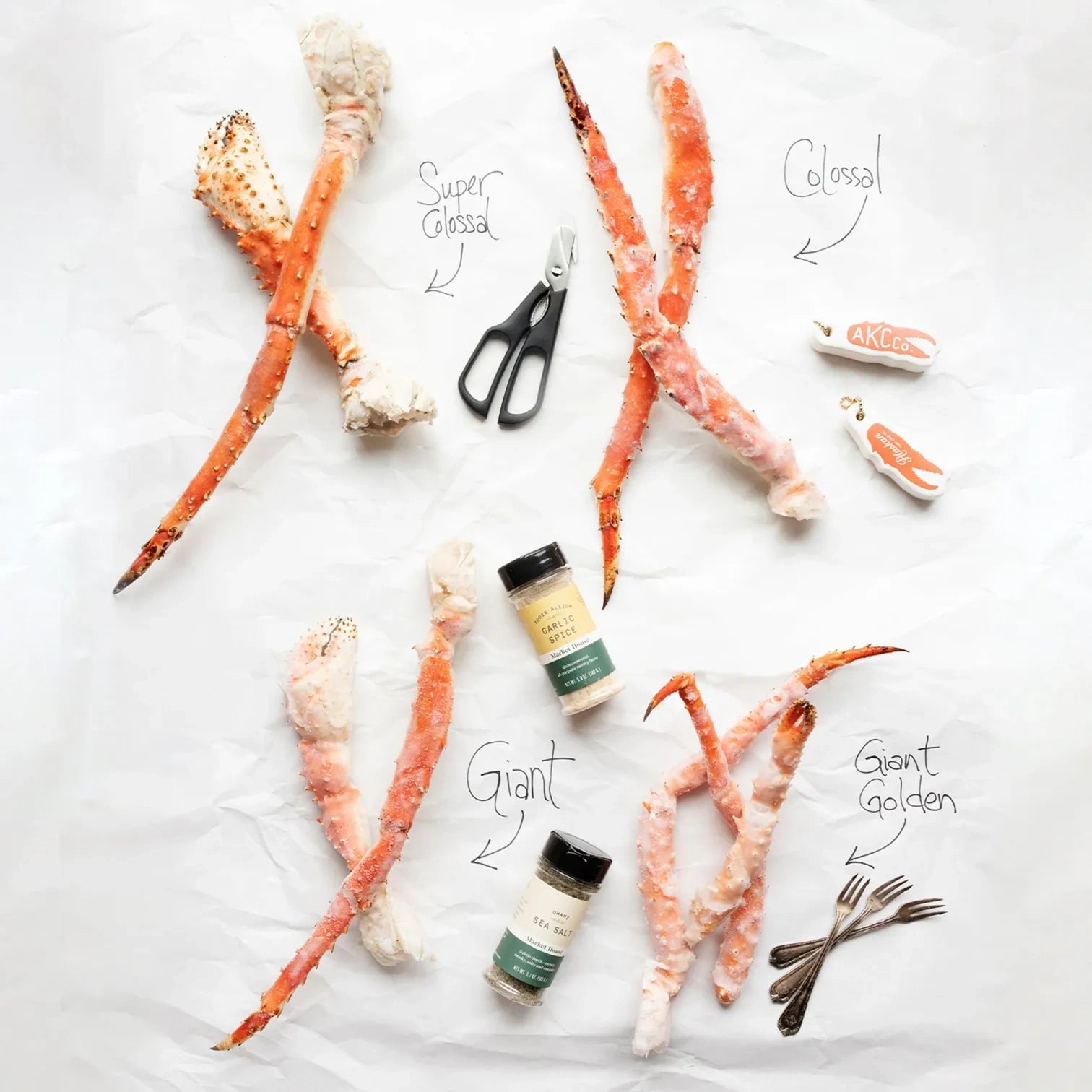 Large Red King Crab Legs
