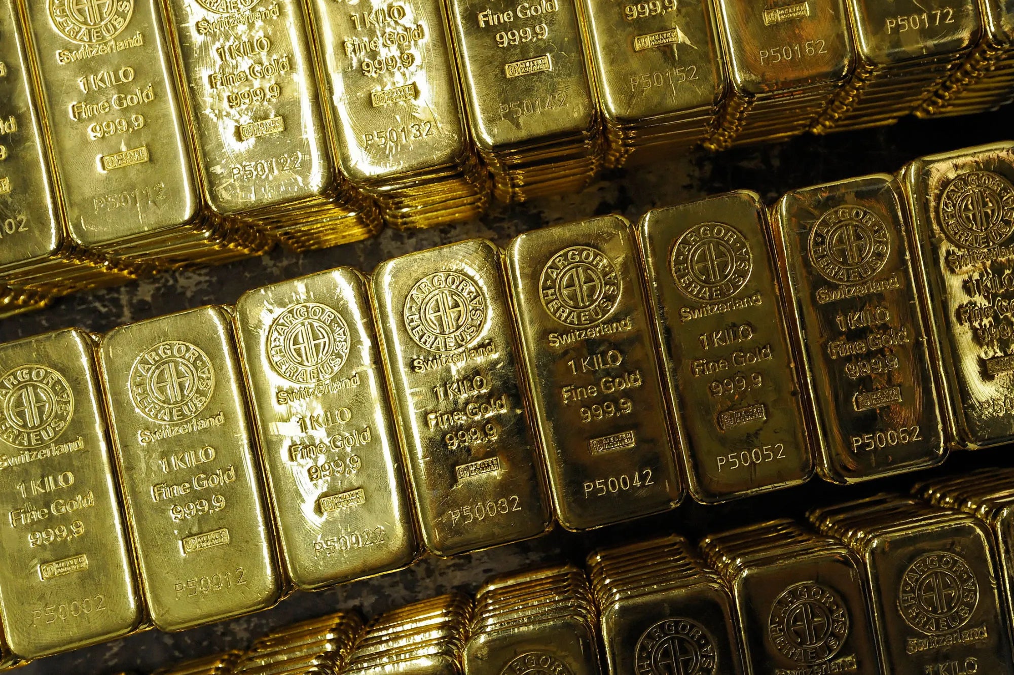 Argor Heraeus 1 Kilogram Gold Bar