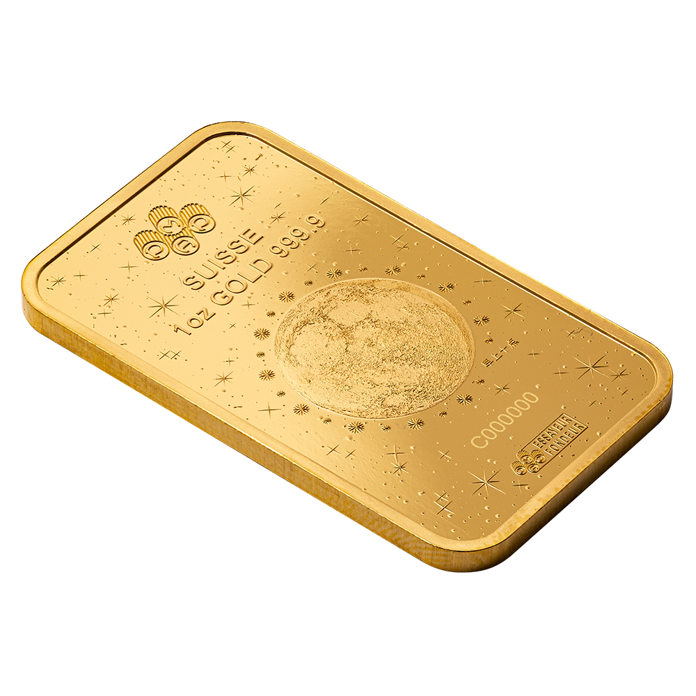 2025 1 oz PAMP Suisse Lunar White Snake Gold Bar (in Assay)