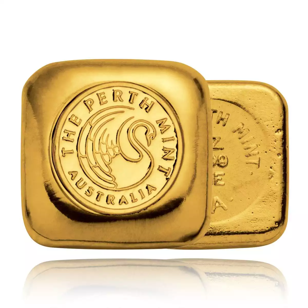 The Perth Mint 1oz Gold Cast Bar
