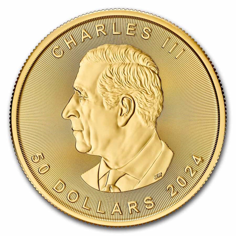 2024 1 OZ CANADIAN GOLD MAPLE LEAF