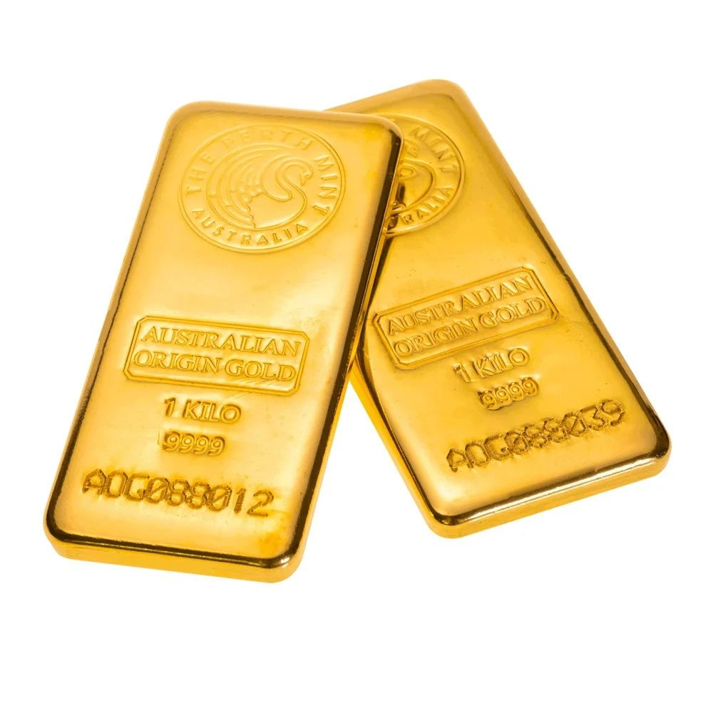 1kilo Perth Mint Gold Cast Bar (Australian Origin)