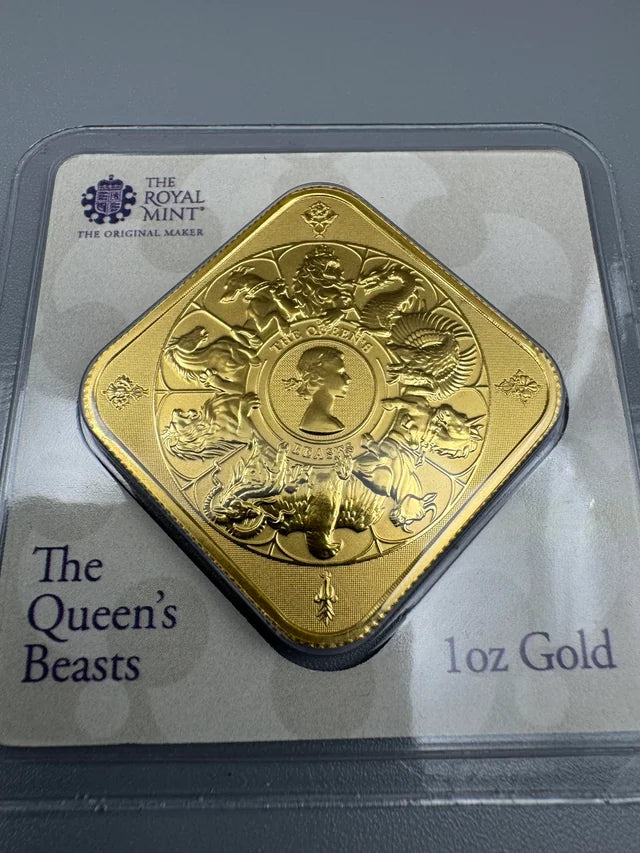 The Queens Beasts Completer 1oz Gold Bar