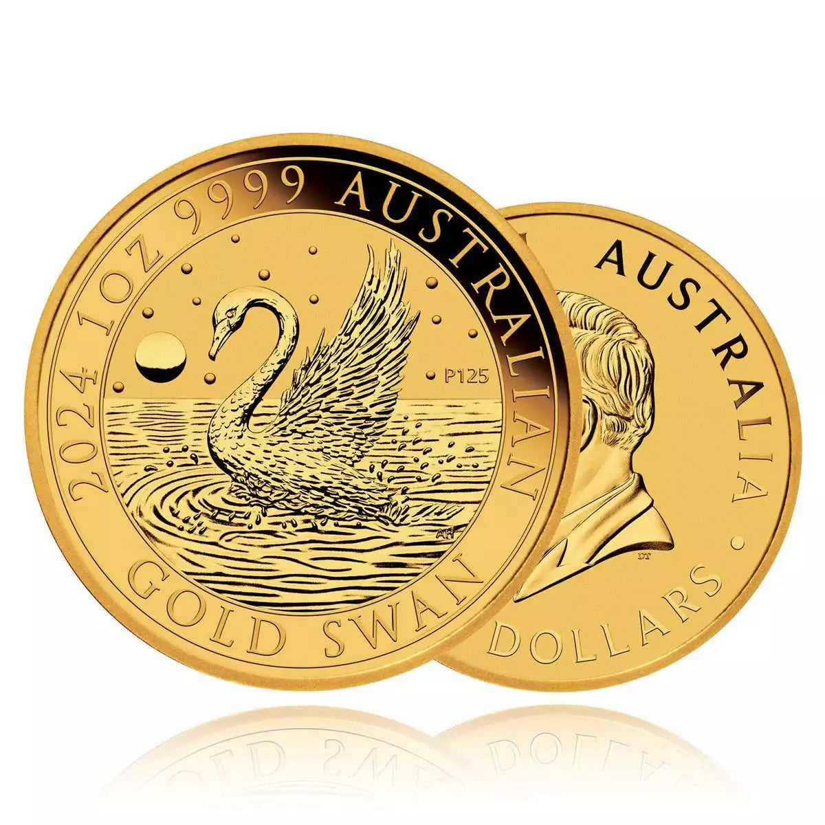 Australian Swan 2024 $100 1oz Gold Proof High Relief Coin